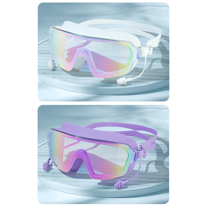 Adult Swimming Glasses, Gradient Color Lenses, Anti-Fog, Large Frame Design, Swimming Glasses For Adults, Teens, Men And Women