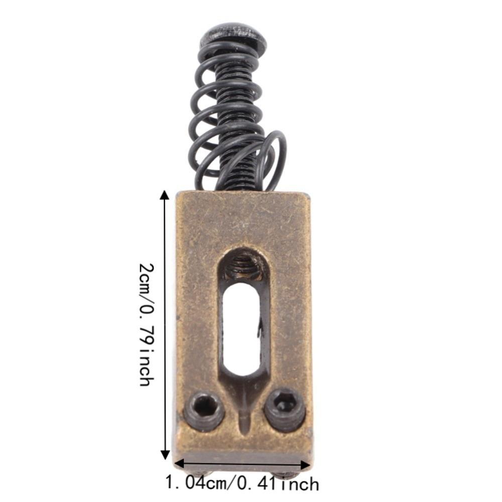 6PCS Zinc Alloy Tremolo Bridge Roller Saddles Electric Guitar Tremolo Parts For Electric Guitars