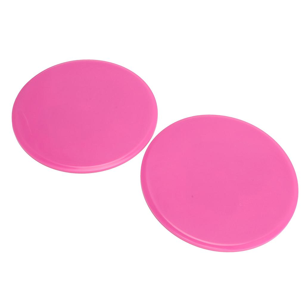 1 Par Träningsglidare Professionella Runda Dubbelsidiga Utstickande Punkt Fitnessglidare Fitness