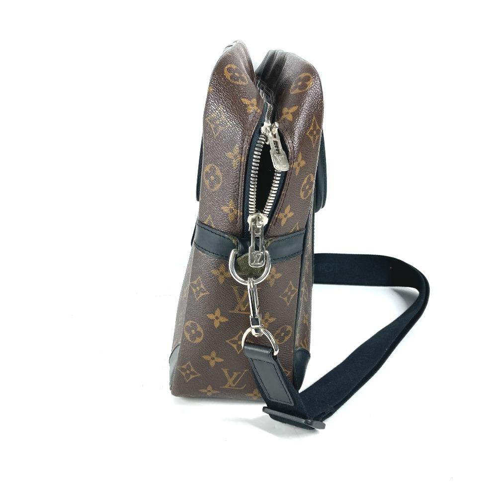 Louis Vuitton M40224 MonogramMacassar Porto Document Voyage GM PDV 2WAY Hand Bag