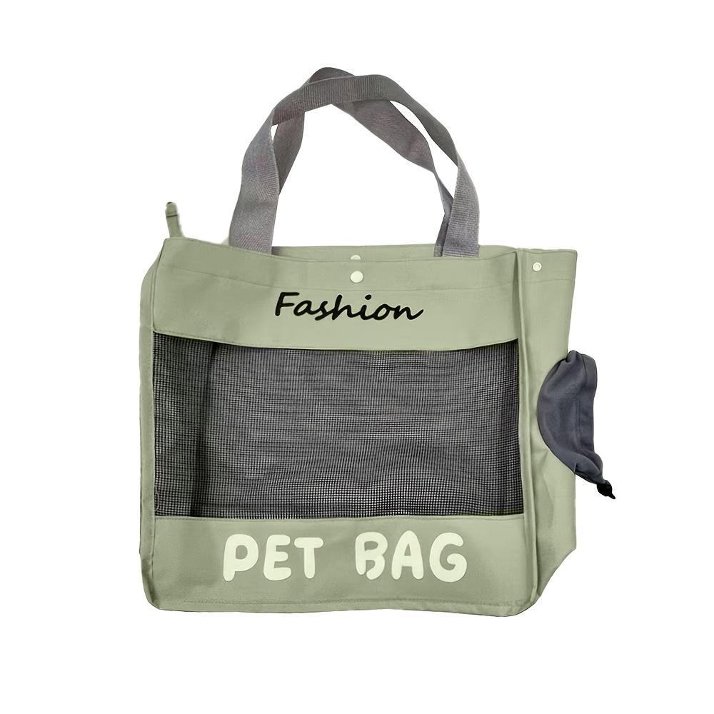 Soft Pet Carrier Tote Bag Portable Shoulder Handbag For Small Cats Puppies Outdoor Travel Shopping Daily Walking Transport Use