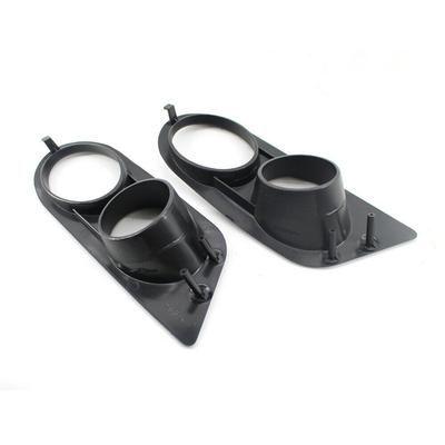 2PCS Front Bumper Black Car Fog Light Cover For BMW E46 M3 99-06