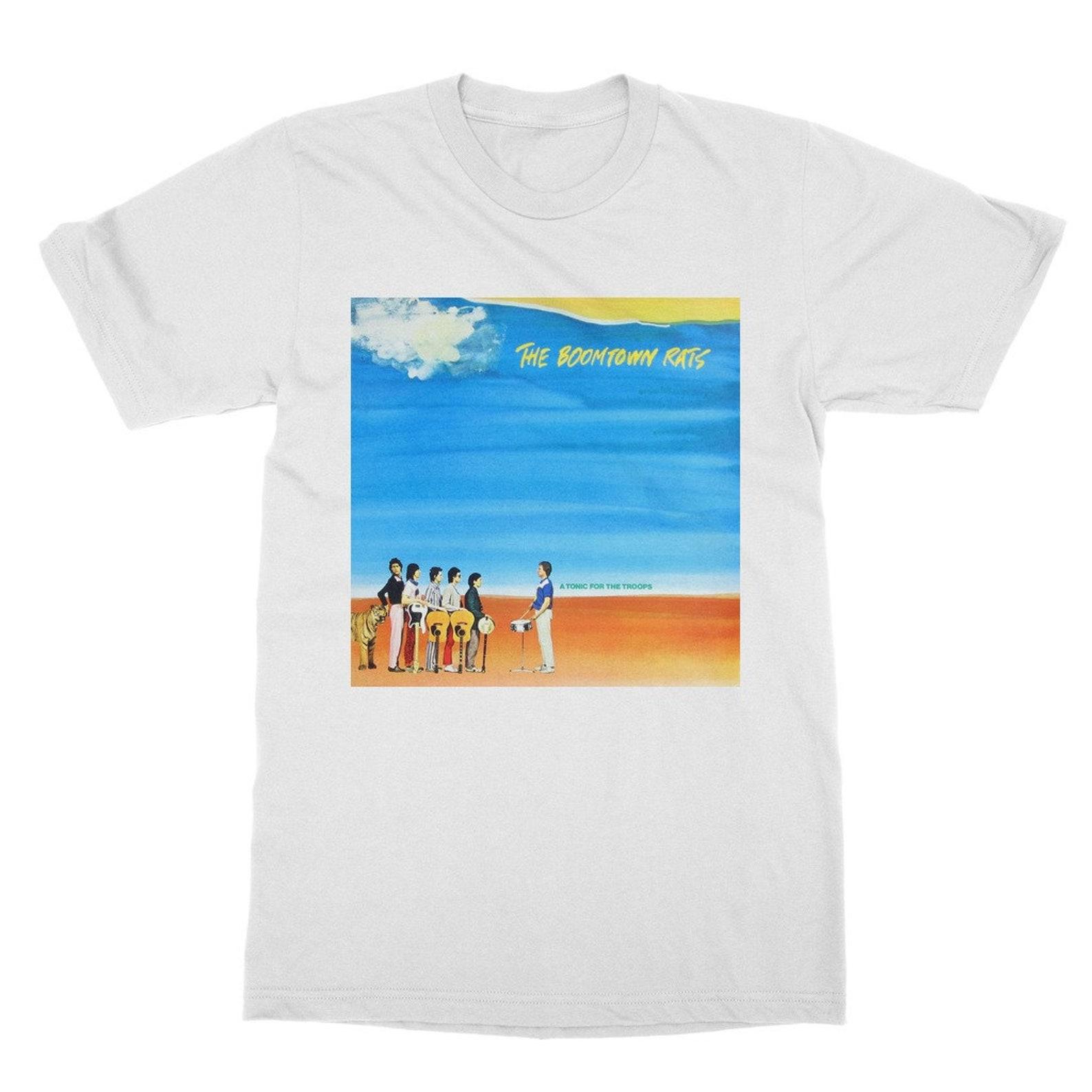 The Boomtown Rats - Tonic for the Troops - Classic Unisex T-Shirt - 70s Rock - Vintage rock bands - Worldwide Shipping- 5 Star Reviews M