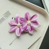 2pcsSweet Orchid Hair Clip Bohemian Style Headwears Seaside Beach Photo Side Clip Atmosphere Hair Clip for Women Sweet Headwear