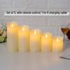 Rechargeable LED Candle Lights with Remote Control for Weddings, Birthdays, and Romantic Proposals