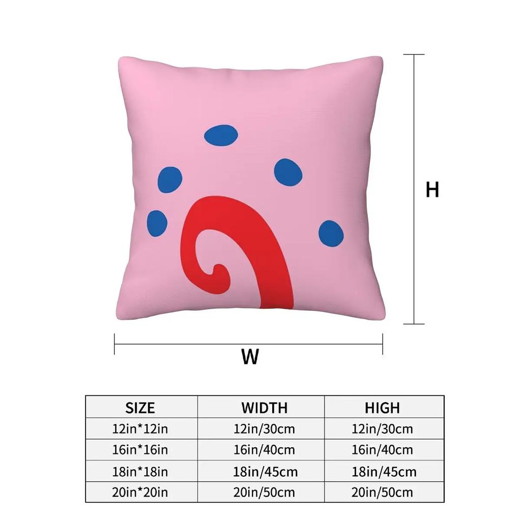 Gary The Snail 2 Pcs Square Pillowcase Pillow Cover Cushion Zip Decorative Comfort Throw Pillow For Home Car