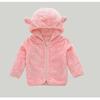 Fleecegefütterter Mantel für Mädchen - Süßer Herbst-/Winterpullover für 0-3 Jahre