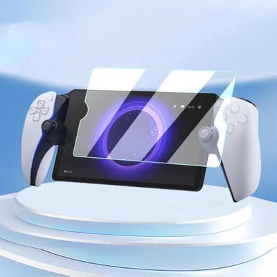 For PLAYSTATION Portal 2PCS 9H Hardness Tempered Glass Film Screen Protector Film 0.33mm Ultra Clear Round Edge Accessories
