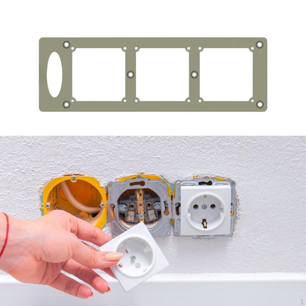 Șablon Cutie de Cablaj Tip 86 Ajutor pentru Instalarea Prizei Electrice pentru Muncă Electrician Deschidere Găuri Utilizator