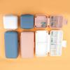 5/8 Grids Medicine Box Double Sealing Medicine Container Case Portable Split Storage Box  Home