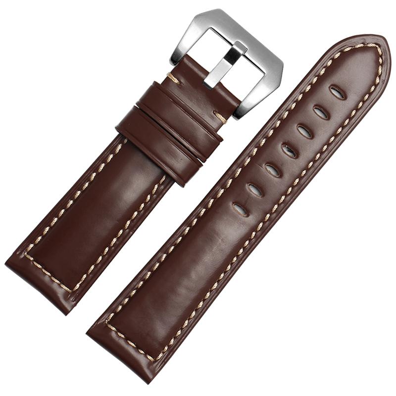 Hochwertiges wasserdichtes Uhrenarmband für Panerai PAM688 441/1313 Rindsleder Herren blau Uhrenarmband Zubehör 22MM 24mm 26mm