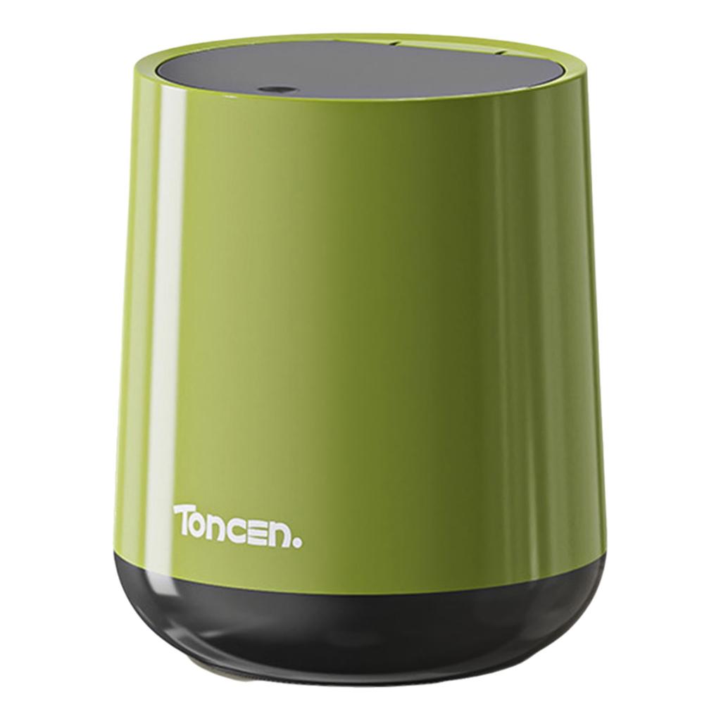 Poubelle à couvercle à pression moderne pour dessus de table de bureau, poubelle de voiture, chambre à coucher, compacte, de bureau, petite poubelle pour usage domestique