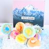 Set de Bombas de Baño 100g Bolas de Baño Sal Marina Limpiador Corporal para Baño de Burbujas Spa y Uso Doméstico Birtay &