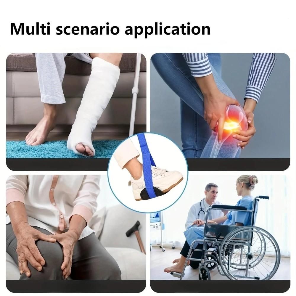 Nylon Leg Lifting Belt Wear Resist Leg Train Strap Walking Aids Leg Lift Strap  Elderly Patients