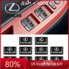 2026 Autocollants Intérieurs Chauds 10pcs Autocollant Style Voiture Emblème Badge Pour Logo RX350 IS300 ES350 IS250 CT200H IS GS350 NX200T