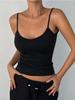 European And American Style Slim-Fit Short Top, New Solid Color Slim-Fit Spice Girl Fashion Suspender Vest, A Large Number Of