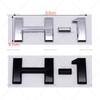 H-1 labeling suitable for modern Huiyi H1 rear word label tailgate logo body H English labeling three-dimensional modification