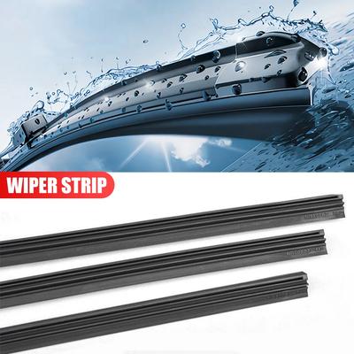 Car Wiper Blade Windscreen Wipers Insert Natural Rubber Strip 10mm Windscreen FR Wipe Car Accessories