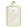 Mesh Pouch Bag File Bag A4 Zipper with Handle Document Organizer