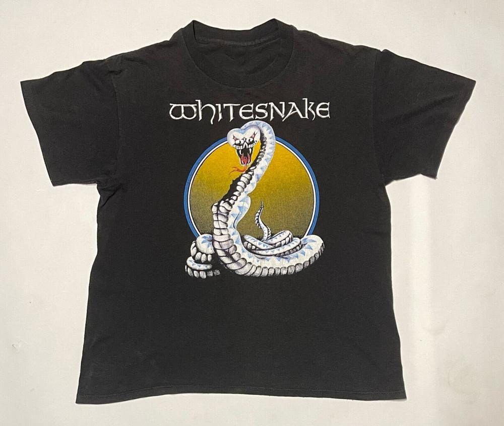 

Whitesnake Band Music For Lovers Black T-Shirt Full Size TU035 Unisex T-Shirt XL
