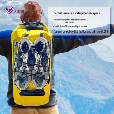 Waterdichte multifunctionele camping isolatie rugzak met droog/nat scheiding voor buiten- en riviertrekking activiteiten