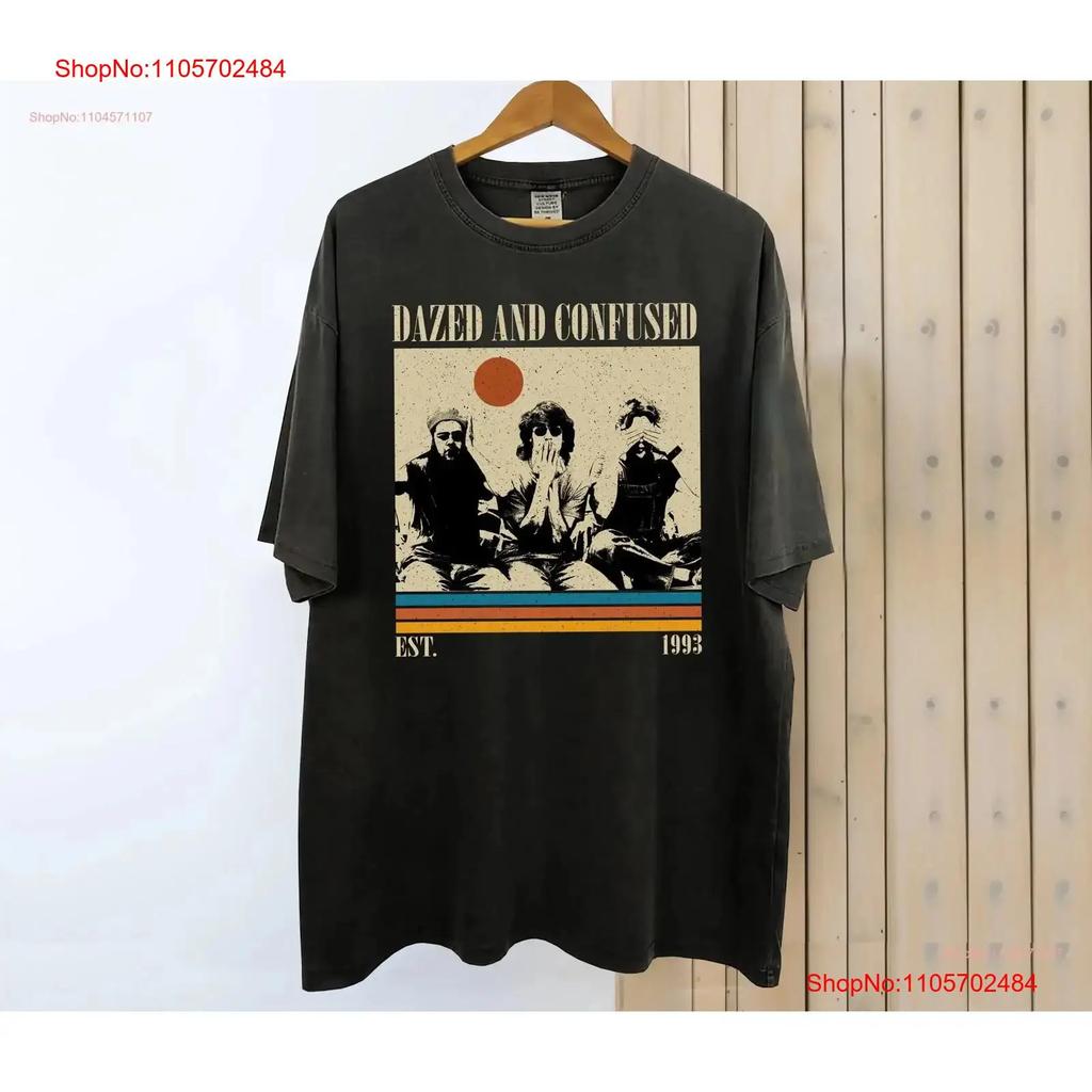 Dazed and Confused T Shirt Movie Vintage Retro Classic S for Him Vintage Washed Slightly Designer Clothes Unisex Stylish