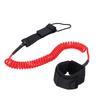 Surfboard Leash Stand Up Paddle Board Leg Ankle Rope Surfing Protection Safety Guard for Flatwater PaddlingRed