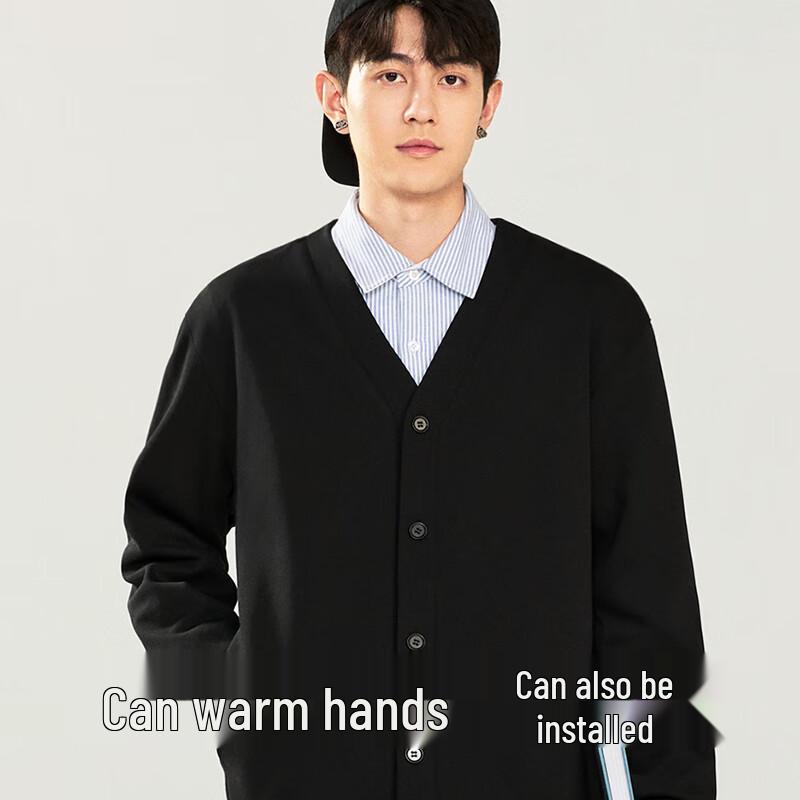Warrior Men's Loose Fit Open Cardigan Sweatshirt