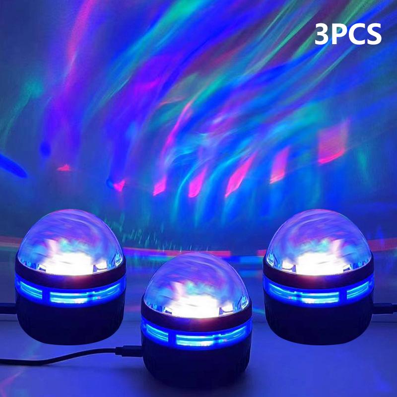 Led Aurora Borealis Night Light Starry Galaxy Light Projector Disco Light Christmas Lights For Room