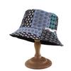 Cashew Flower Fisherman'S Hat, Men And Women Wear Sunscreen Caps On Both Sides, Outdoor Tide Basin Cap Tide