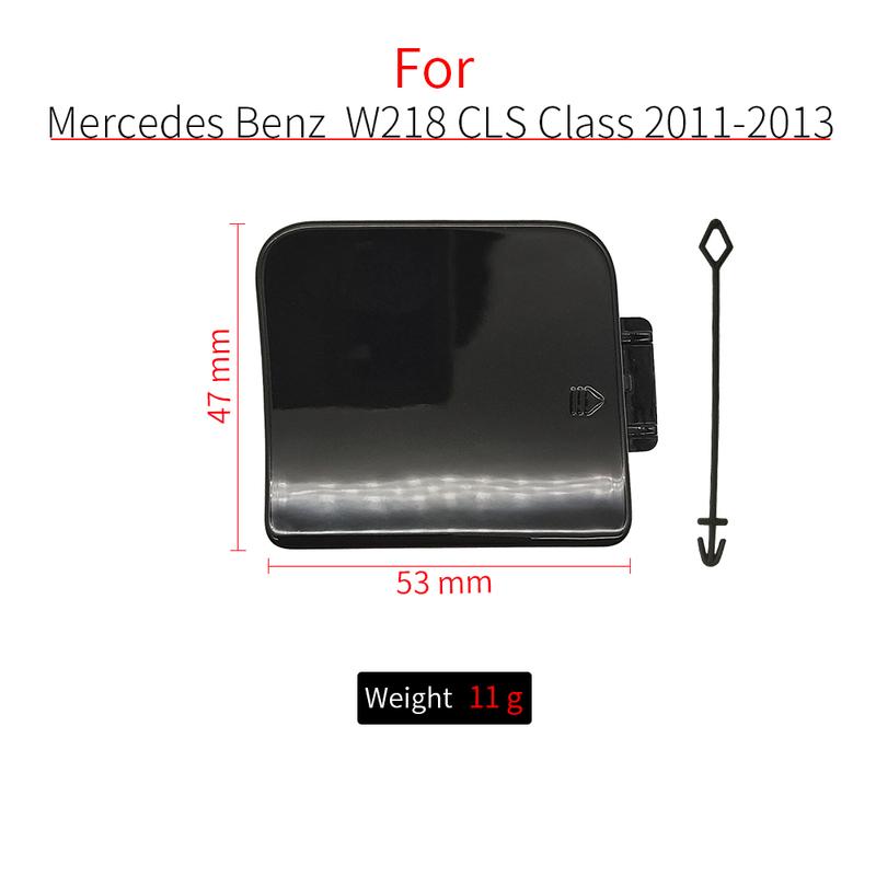 For Mercedes W218 Car Rear Bumper Tow Hook Cover Cap Black For Benz CLS Class CLS200 CLS300 CLS350 2012-2013 2188850723