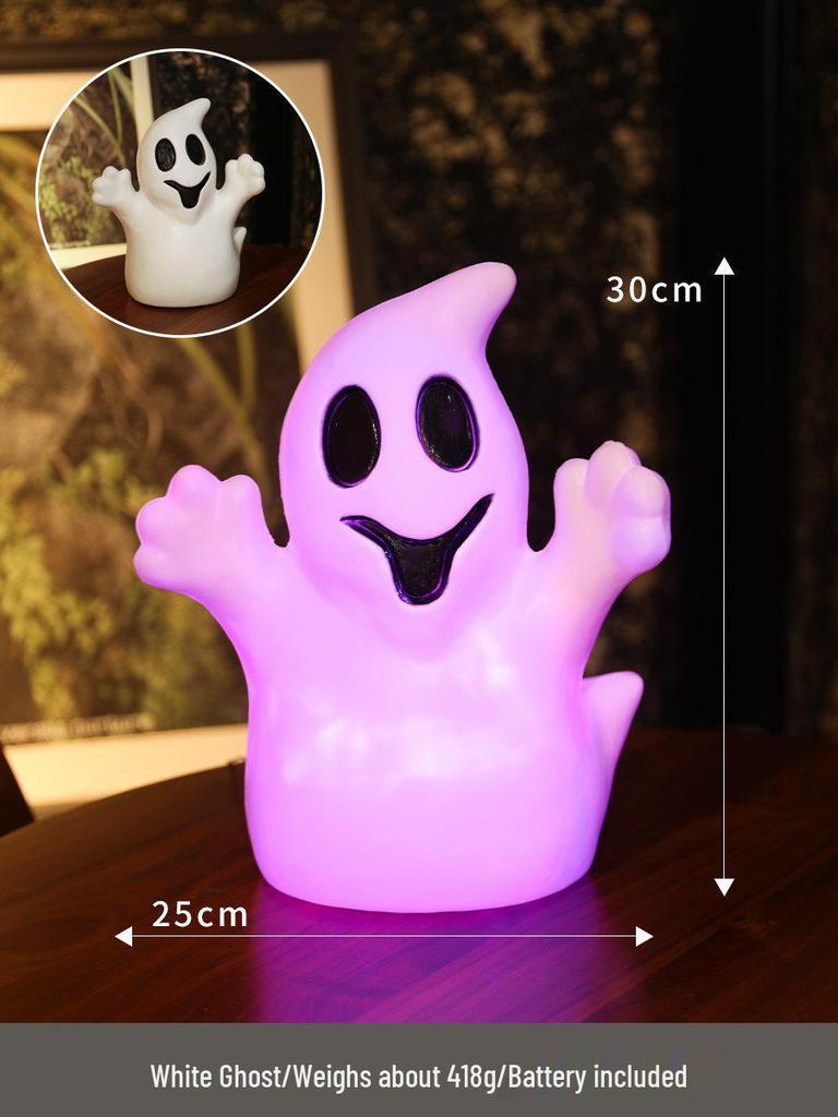 Luminous Halloween Pumpkin Lantern Decoration - Large Outdoor Display for Shopping Malls and Events