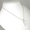 [Used] TIFFANY/Tiffany 925 Atlas Bar Pendant/Necklace/j87-3