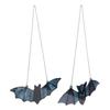 Halloween Bat Hanging Ornament Acrylic Bats Suncatcher Decorations Horrible Animal Acrylic Glass Window Art Wall Decor