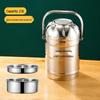 Stainless Steel Multi-Layer Insulated Lunch Box