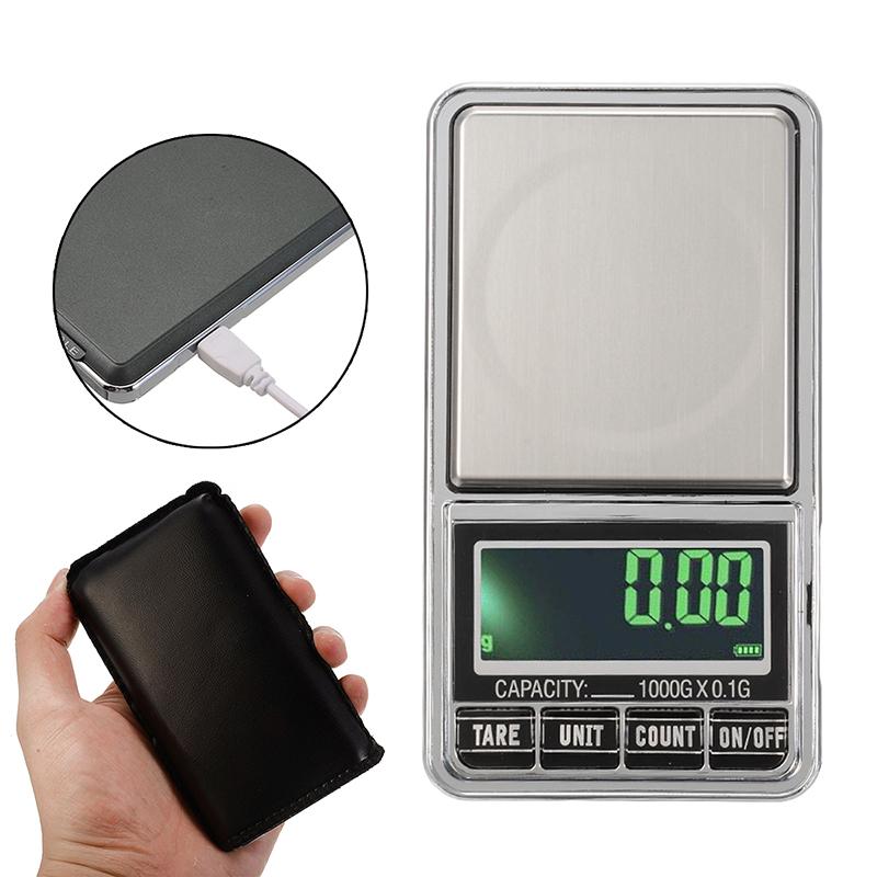 Digital Electronic Small LCD Pocket Scales For Gold Jewelry Herbs Weighing