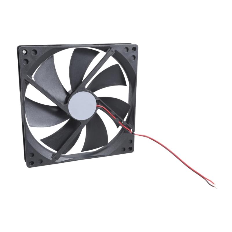 Quiet 18025 Cabinet Cooling Fan 12VDC 0.3A Efficient Heat Dissipation For Computer Rack Systems