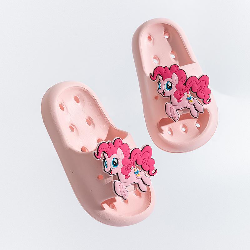 My Little Pony Girls' Summer Flip-Flops: Non-Slip, Outdoor & Bathroom Sandals