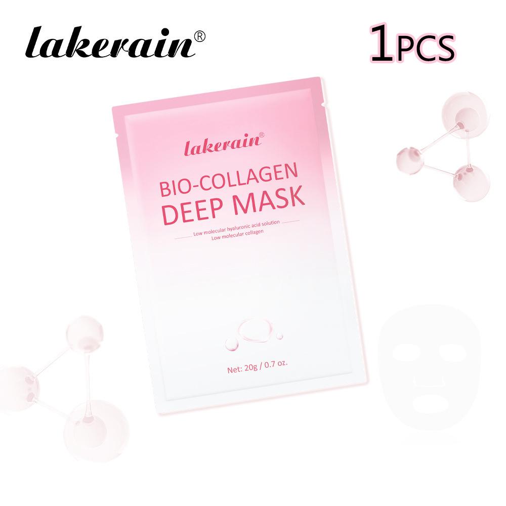 

Біоколаген Глибока Маска Добавка Колаген Глибоке Зволоження Пори Мінімізація Підтяжка Блиск Освітлення Догляд за Шкірою 1pc