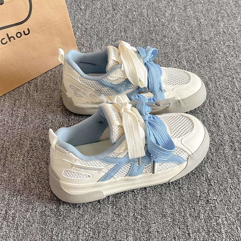 Ugly cute net female moral training summer new chic niche design thin Forrest Gump sports shoes