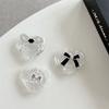 Transparent Mobile Phone Airbag Bracket, Paste-Type Love Bow Air Cushion, Retractable Desktop Support Frame, Lazy Ring.