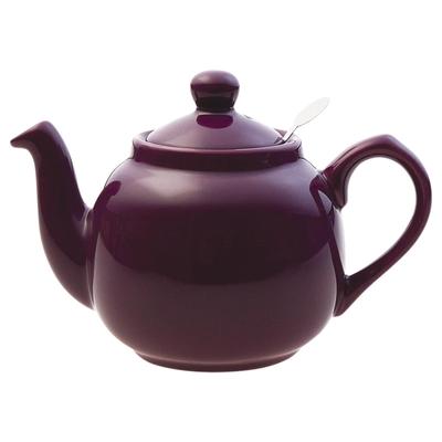 LONDON POTTERY Farmhouse Teapot, 2-Cup, Italian Plum, 580186