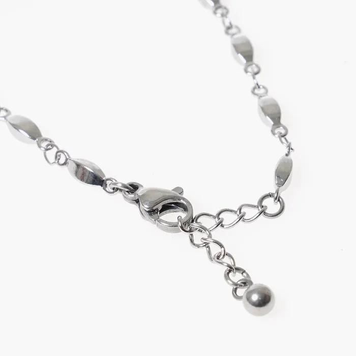 Candy Chain 336 Water Blue Moonstone 038 Bracelet Set (C2503-SE441_SV)