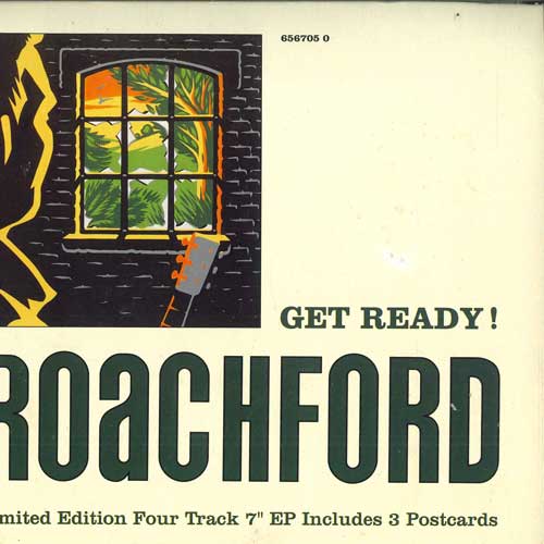 

7inch Record ROACHFORD Get Ready 6567050 COLUMBIA 1991 US Rock Used