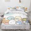 Anime Kawaii Cartoon Sumikko Gurashi Bedding Set Boys Girls Twin Queen Size Duvet Cover Pillowcase Bed Kids Adult