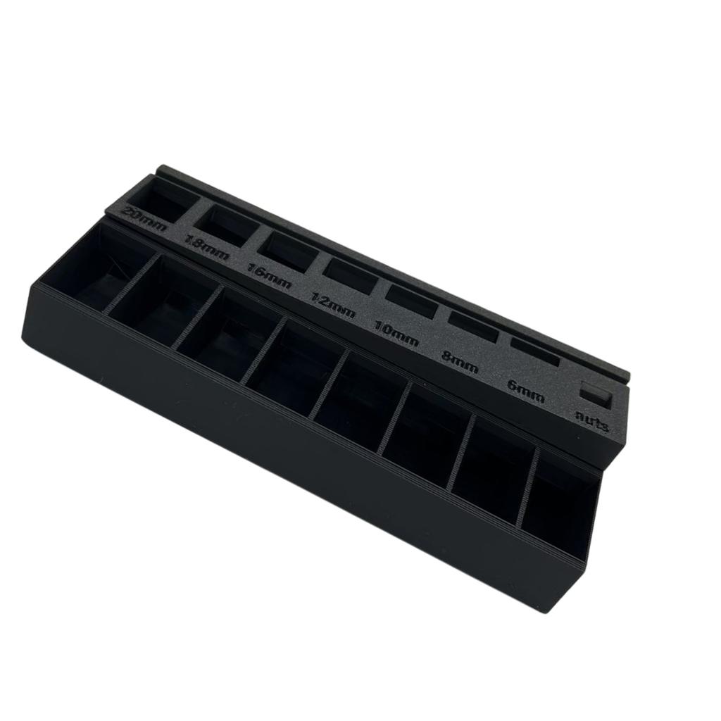 Portable Screw Classification Tray with Permanent Anti Passion Design for Garage Home Repair Organization