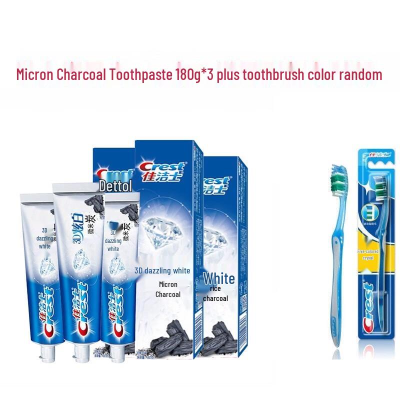 

Зубная паста Crest D Dazzling White с микро-углем