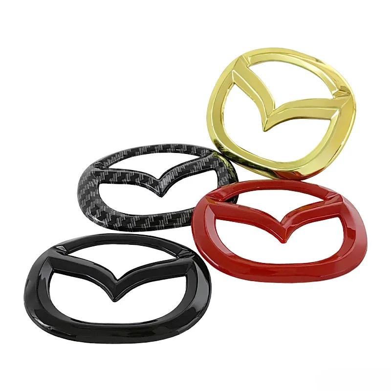 2025 Horké Pro Mazda CX6 RX7 MX5 CX5 CX3 Protege CX9 CX7 CX9 ABS Kryt Samolepky Znak Volantu Auta Logo Odznaky D