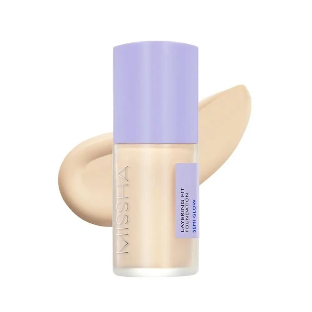 

[MISSHA] Layering Fit Foundation Полу-сияющая 35 мл (нет. 21 Груша)