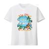 Mens Key West Island Music T Shirt White 2XL vintage Washed Versatile Casual Soft Unisex Comfortable designer clothes graphic